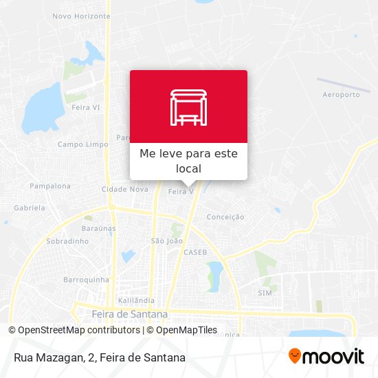 Rua Mazagan, 2 mapa