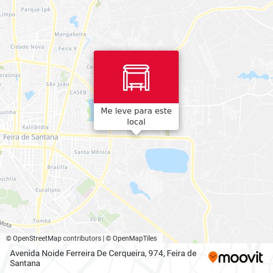 Avenida Noide Ferreira De Cerqueira, 974 mapa