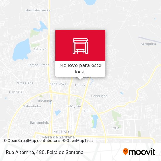 Rua Altamira, 480 mapa