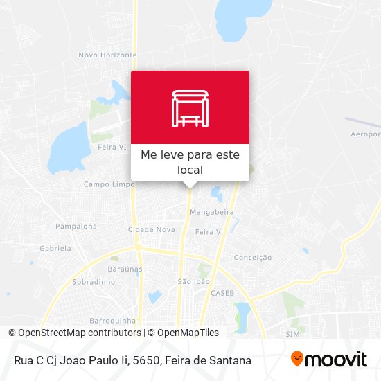 Rua C Cj Joao Paulo Ii, 5650 mapa