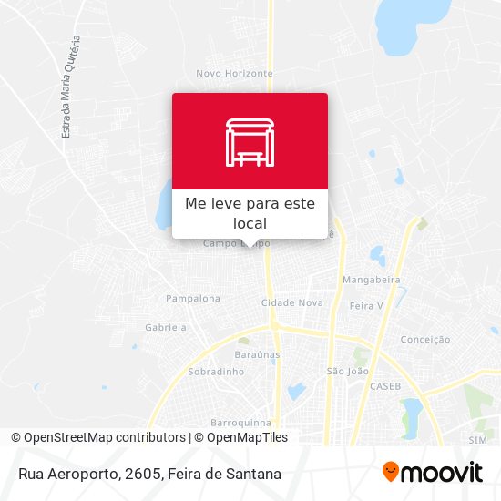 Rua Aeroporto, 2605 mapa