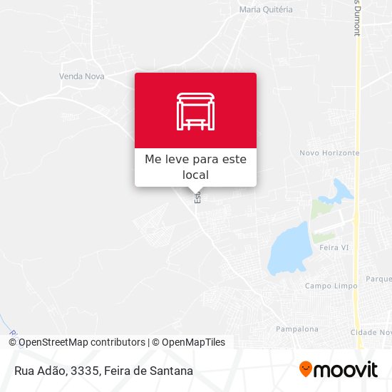 Rua Adão, 3335 mapa