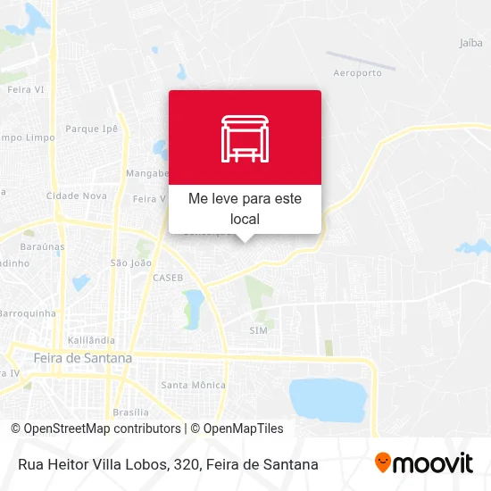 Rua Heitor Villa Lobos, 320 mapa