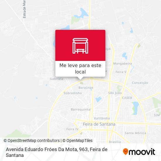 Avenida Eduardo Fróes Da Mota, 963 mapa