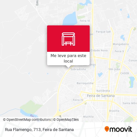 Rua Flamengo, 713 mapa