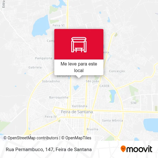 Rua Pernambuco, 147 mapa