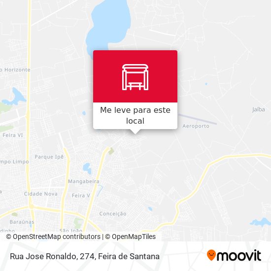 Rua Jose Ronaldo, 274 mapa