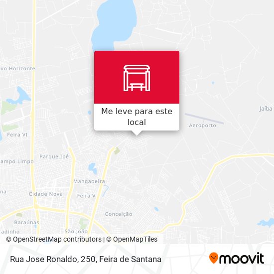 Rua Jose Ronaldo, 250 mapa