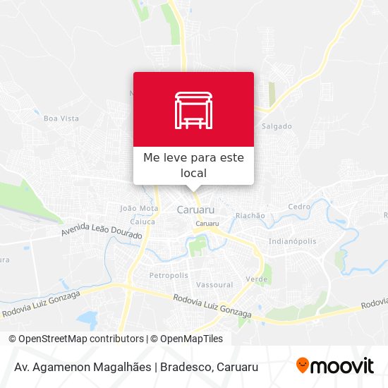 Av. Agamenon Magalhães | Bradesco mapa