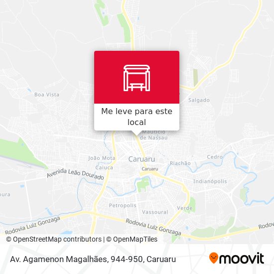 Av. Agamenon Magalhães, 944-950 mapa