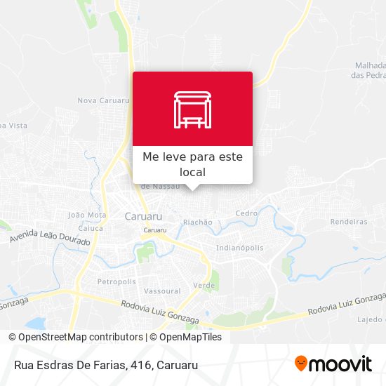 Rua Esdras De Farias, 416 mapa