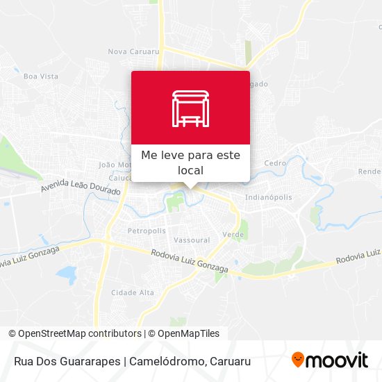 Rua Dos Guararapes | Camelódromo mapa