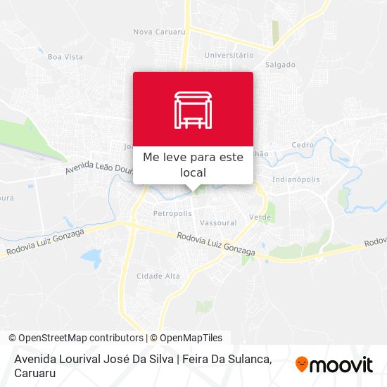 Avenida Lourival José Da Silva | Feira Da Sulanca mapa