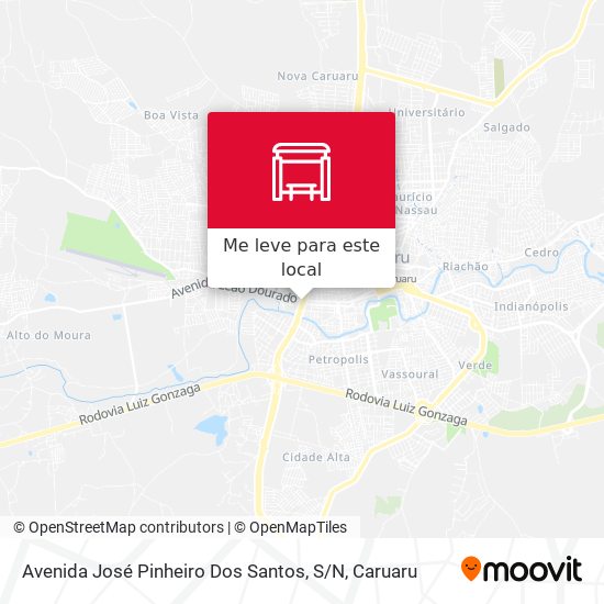 Avenida José Pinheiro Dos Santos, S / N mapa