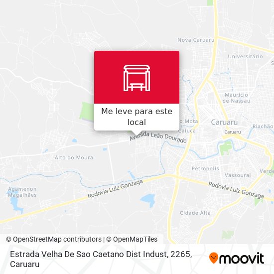Estrada Velha De Sao Caetano Dist Indust, 2265 mapa