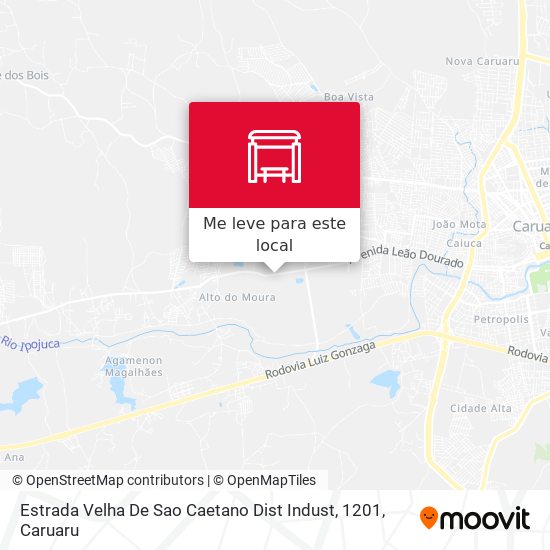 Estrada Velha De Sao Caetano Dist Indust, 1201 mapa