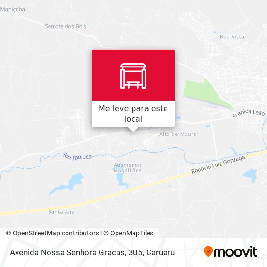 Avenida Nossa Senhora Gracas, 305 mapa