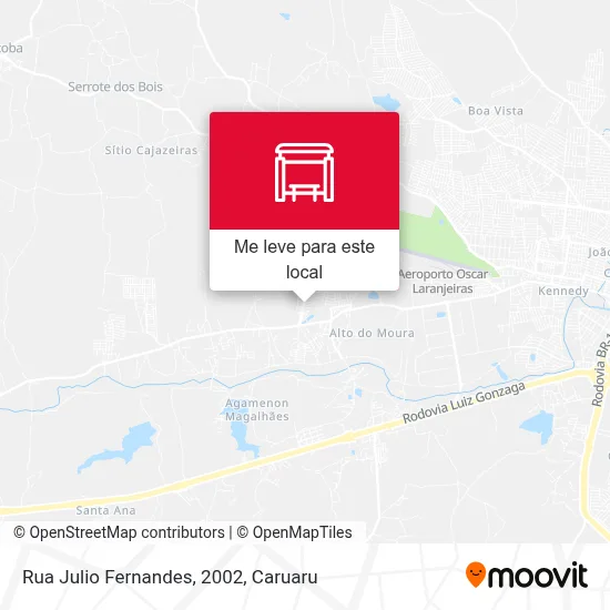 Rua Julio Fernandes, 2002 mapa