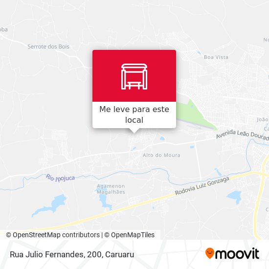 Rua Julio Fernandes, 200 mapa