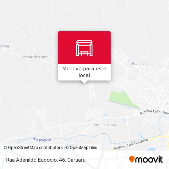 Rua Adenildo Eudocio, 46 mapa