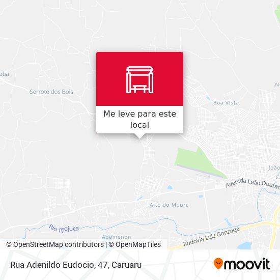 Rua Adenildo Eudocio, 47 mapa