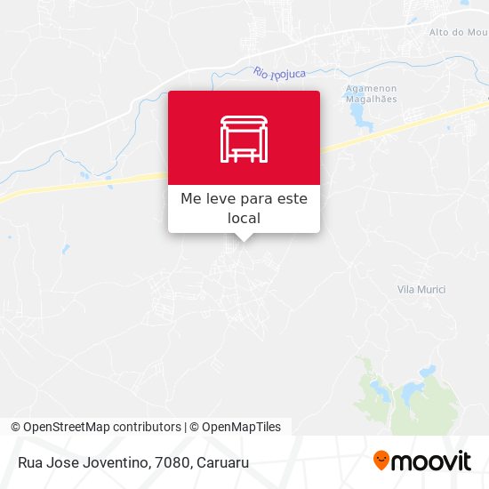 Rua Jose Joventino, 7080 mapa