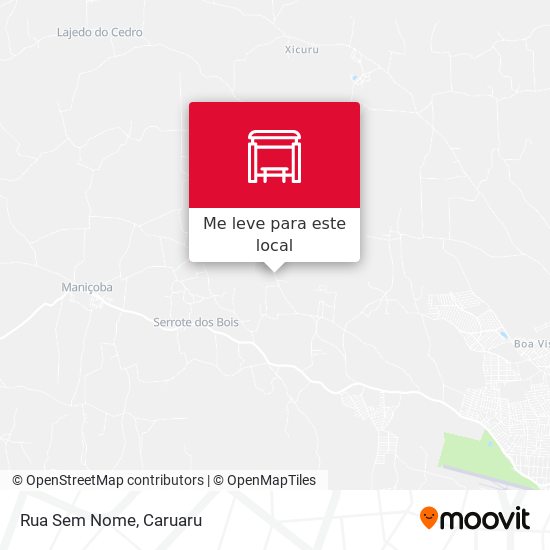 Rua Sem Nome mapa