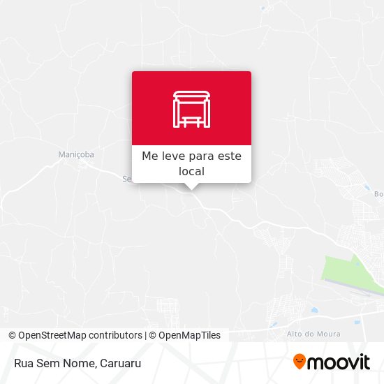 Rua Sem Nome mapa