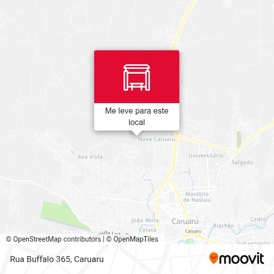 Rua Buffalo 365 mapa