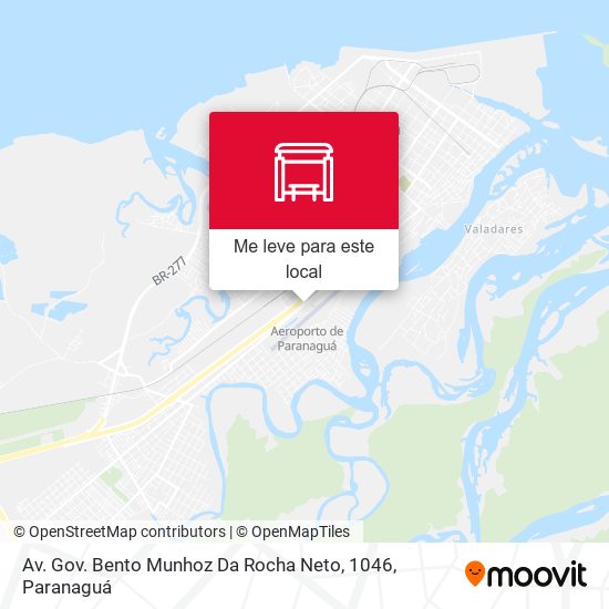 Av. Gov. Bento Munhoz Da Rocha Neto, 1046 mapa