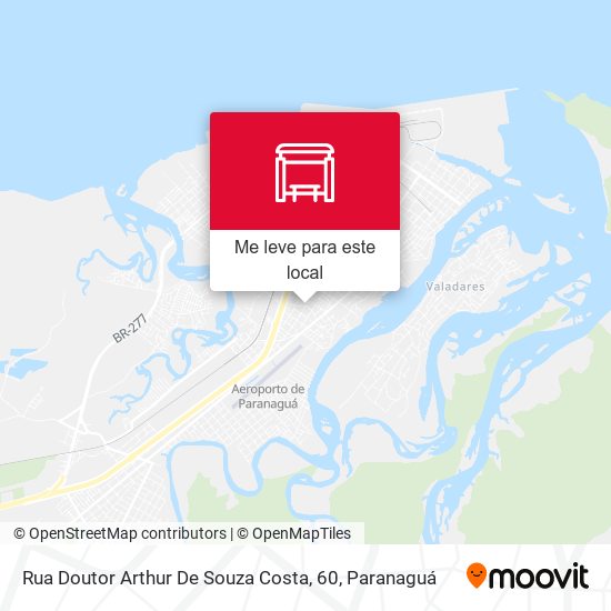 Rua Doutor Arthur De Souza Costa, 60 mapa
