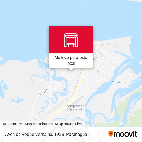 Avenida Roque Vernalha, 1938 mapa
