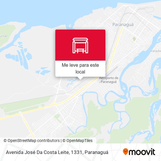Avenida José Da Costa Leite, 1331 mapa