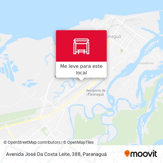 Avenida José Da Costa Leite, 388 mapa
