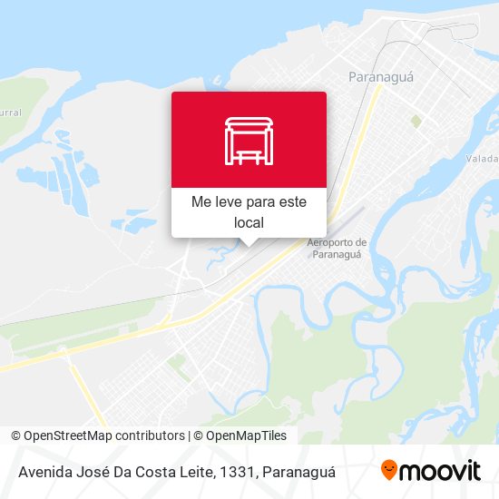 Avenida José Da Costa Leite, 1331 mapa