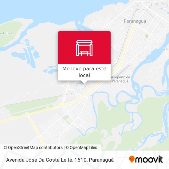 Avenida José Da Costa Leite, 1610 mapa