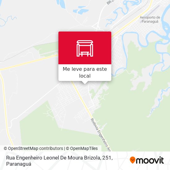 Rua Engenheiro Leonel De Moura Brizola, 251 mapa