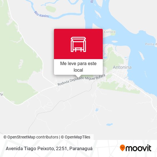 Avenida Tiago Peixoto, 2251 mapa