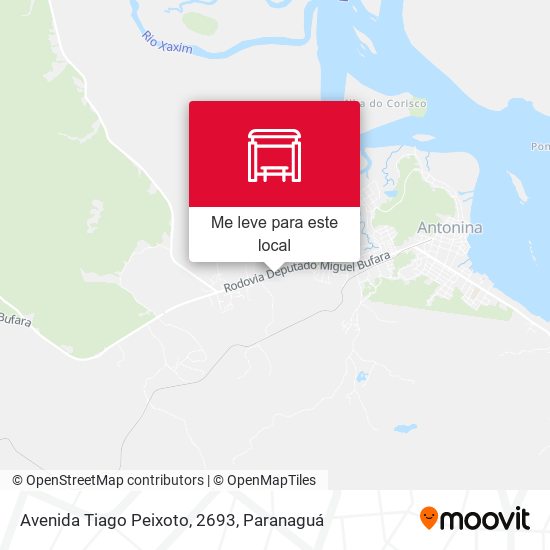 Avenida Tiago Peixoto, 2693 mapa