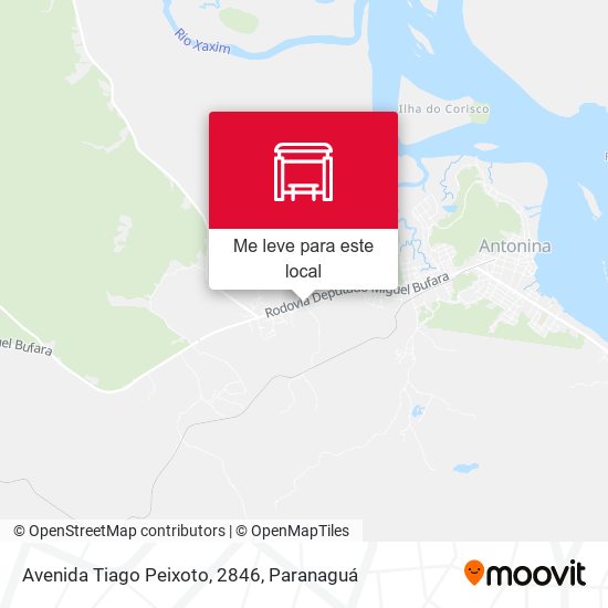 Avenida Tiago Peixoto, 2846 mapa