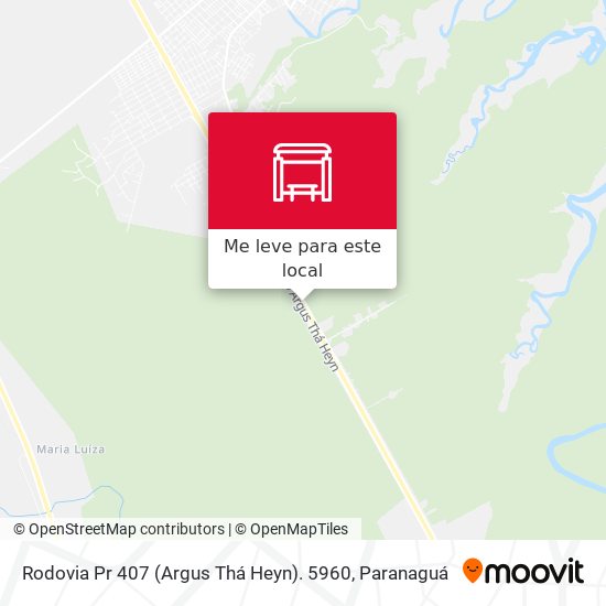 Rodovia Pr 407 (Argus Thá Heyn). 5960 mapa