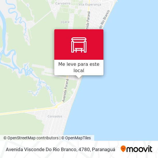 Avenida Visconde Do Rio Branco, 4780 mapa