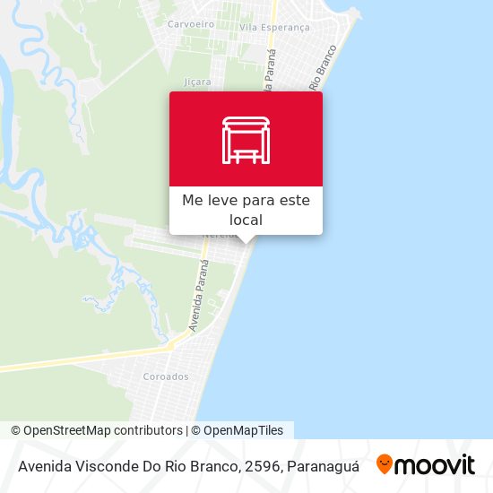 Avenida Visconde Do Rio Branco, 2596 mapa