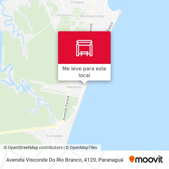 Avenida Visconde Do Rio Branco, 4120 mapa