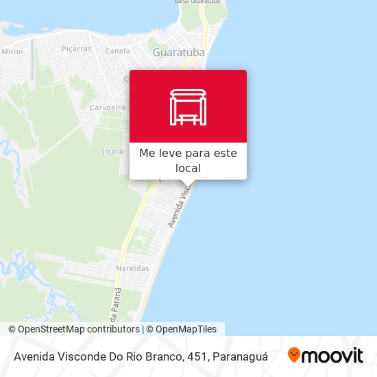 Avenida Visconde Do Rio Branco, 451 mapa
