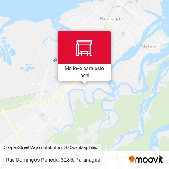 Rua Domingos Peneda, 3285 mapa