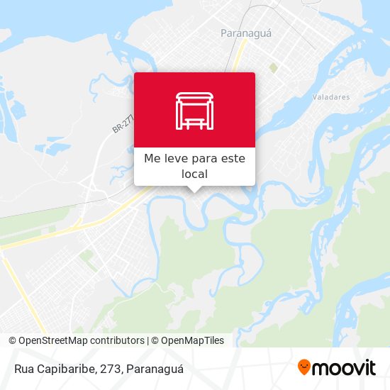 Rua Capibaribe, 273 mapa