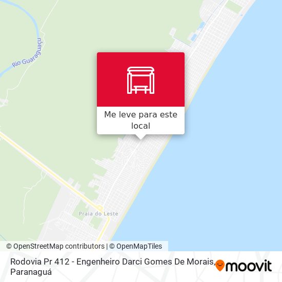 Rodovia Pr 412 - Engenheiro Darci Gomes De Morais mapa
