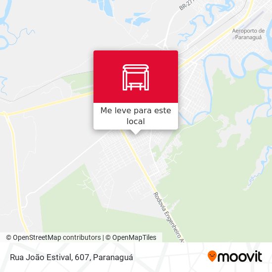 Rua João Estival, 607 mapa
