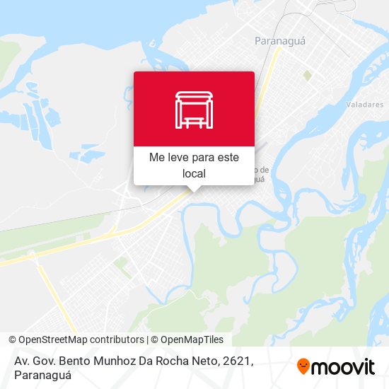 Av. Gov. Bento Munhoz Da Rocha Neto, 2621 mapa